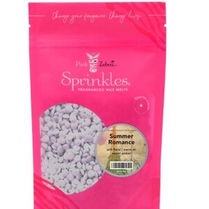 Pink Zebra Sprinkles Fragranced Wax Melts - Pink and White